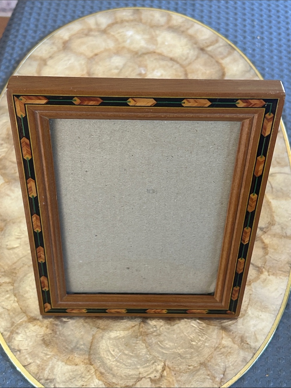 Fetco Wooden Decorative Picture Frame in Brown